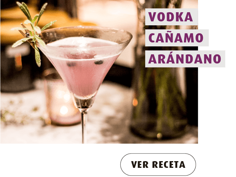 Vodka_Cañamo_Arándano_Receta